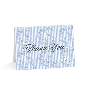 Cartes de voeux florales élégantes de remerciement - parfaites pour toute occasion, notes de remerciement, anniversaire, mariages, remerciements