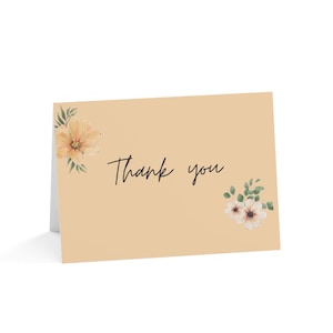 Cartes de voeux florales élégantes, parfaites pour toute occasion, voeux d'anniversaire, notes d'appréciation, cartes de remerciement, ensemble de papeterie