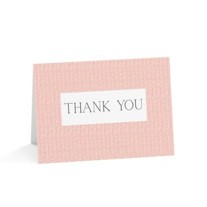 Élégantes cartes de voeux de remerciement, parfaites pour les mariages, les anniversaires ou les notes de remerciement, lot de 10, 30, 50