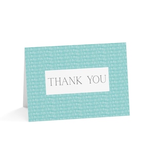 Elegantes tarjetas de agradecimiento: ideales para cualquier ocasión, notas de agradecimiento, invitaciones, anuncios y mensajes personalizados.