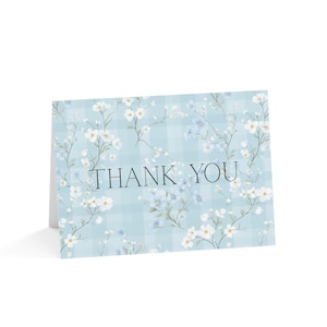 Tarjetas de agradecimiento florales, papelería elegante para expresar gratitud, tarjetas para cumpleaños, bodas, ocasiones especiales, notas de agradecimiento