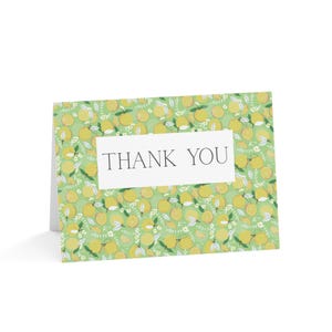 Cartes de voeux sur le thème du citron pour toutes les occasions | Merci, anniversaire, amitié, lot de 1, 10, 30, 50 pièces