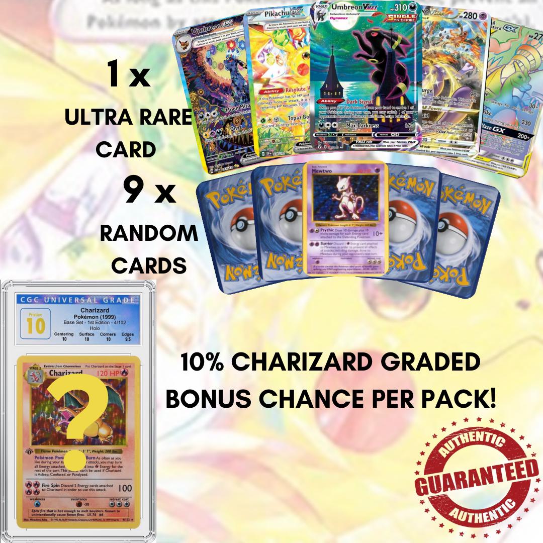Pokemon Card Lot | Authentic EX/V/VMAX Guaranteed, Graded Charizard Bonus - Etsy Pokemon Card Lot | Authentic EX/V/VMAX Guaranteed, Graded Charizard Bonus - Etsy