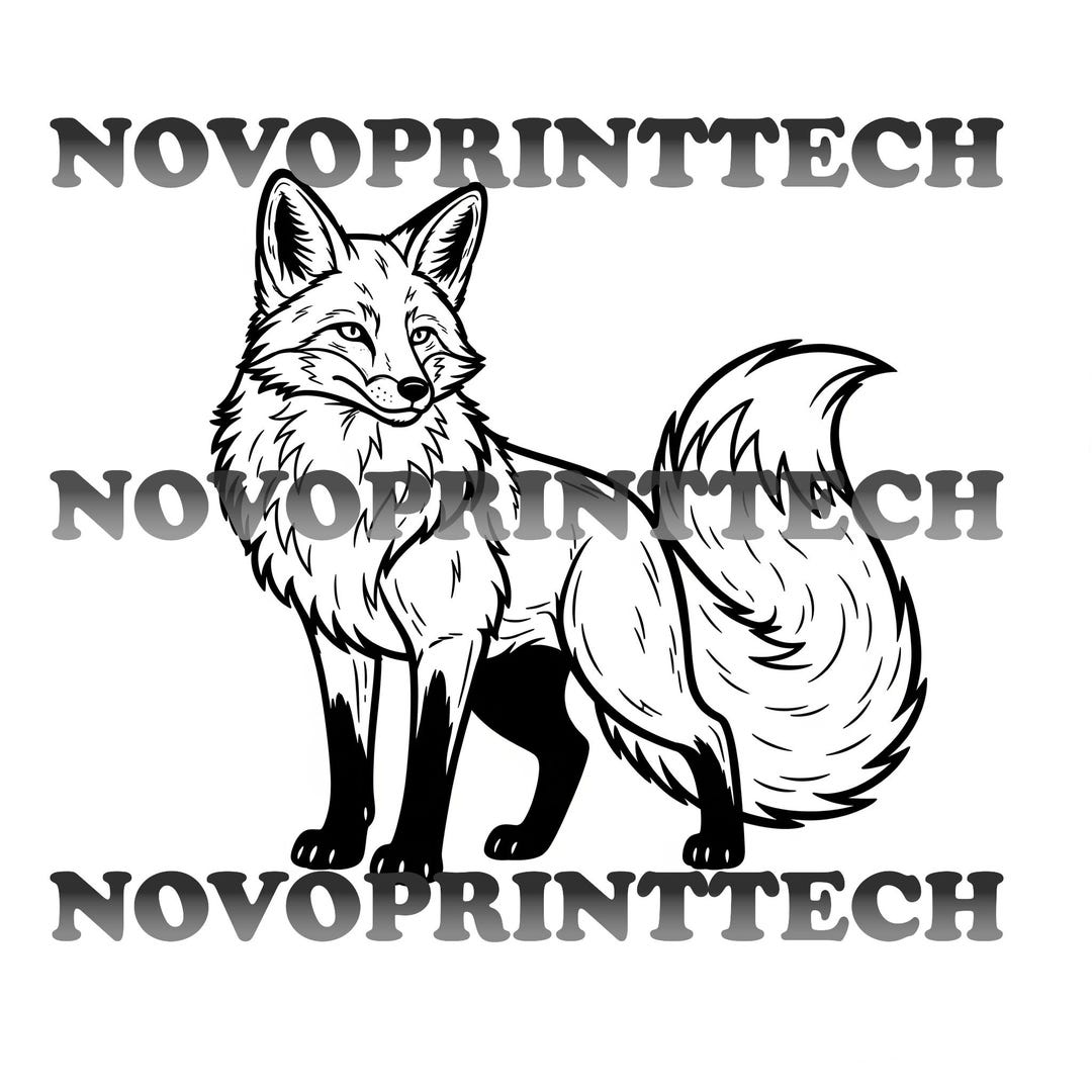 Fox Photo Svg Fox #1 SVG/DXF/PNG - Etsy
