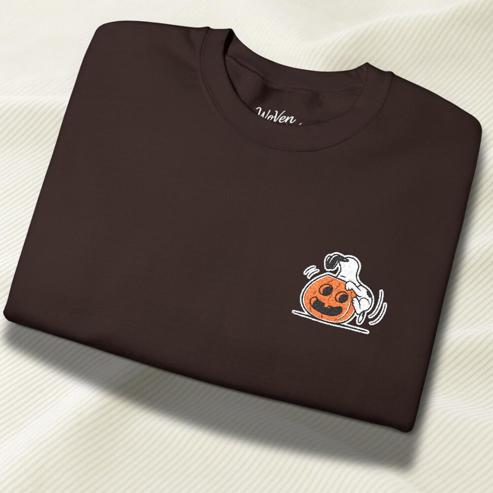 Snoopy Pumpkin Halloween Crewneck Sweatshirt | Limited Edition Fall Vibes Sweater | Halloween Sweatshirt | Halloween Gift Hoodie | Fashion24Hs