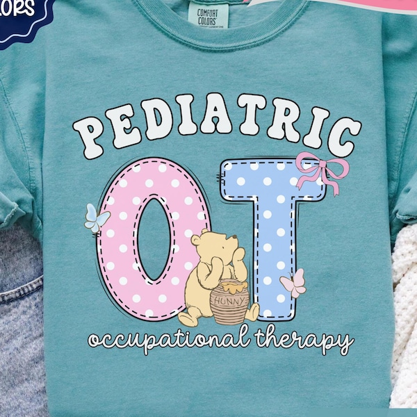 Pediatric OT Shirt, Peds Occupational Therapy Tee, peds ot Shirt, Occupational Therapist Pediatric Work Tee, COTA Gift, Peds OT gift