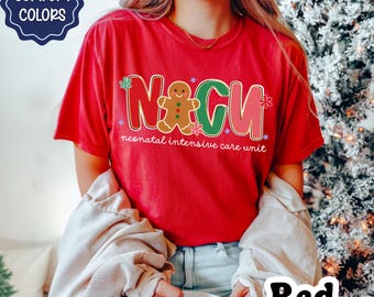 NICU Christmas Nurse Shirt, Neonatal Intensive Care Nurse Shirt, NICU Nurse Holiday Shirt, NICU Team Christmas Shirt, Neonatal Nurse Gift