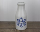 Pfaltzgraff Yorktowne Stoneware Milk Bottle - Farm House Style Stoneware Discontinued Pattern