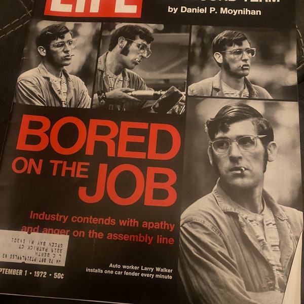 Life Magazine September 1, 1972 Edition - Bored on the Job - How Nixon Sees His Second Term