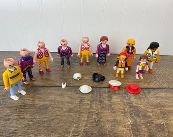 Various Playmobil Figures with Accessories