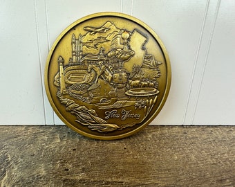 New Jersey Souvenir Token or Medallion - 3" - United States Souvenir Coin