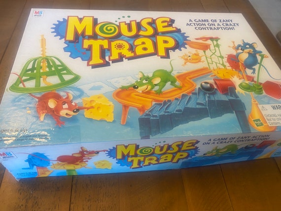 Vintage MOUSE TRAP Board Game Complete Milton Bradley MOUSETRAP 