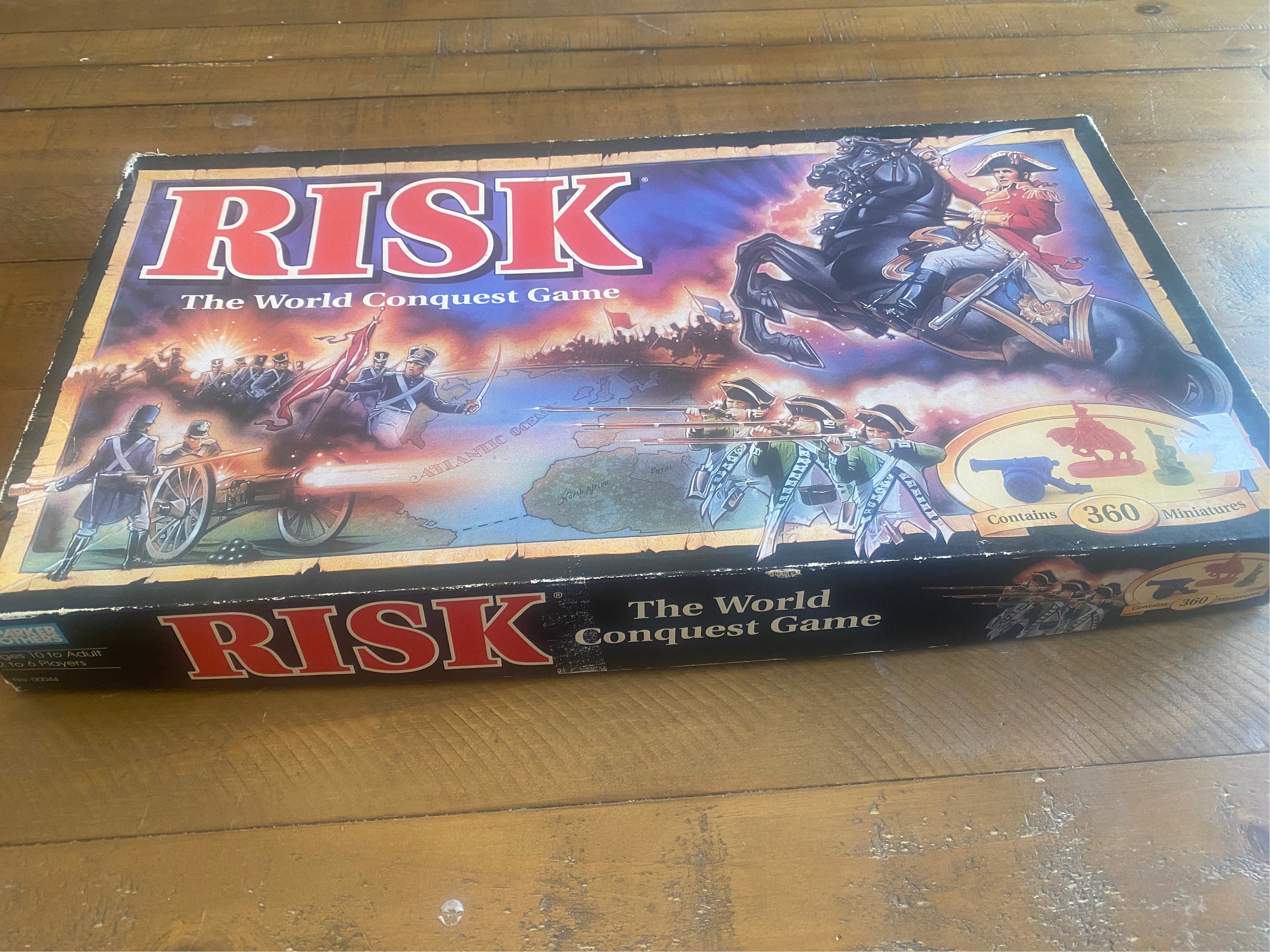 RISK The World Conquest Game Complete 1999 EDITION War Board game