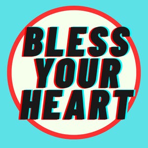 Bless Your Heart Vinyl Sticker: Southern Charm Laptop Decal