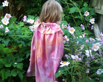 Play Silk Cape 35", Waldorf PlaySilk Dress-up Large Custom Colors
