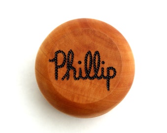 Personalized Yo-Yo Wooden Waldorf Toy Classic Heirloom Gift