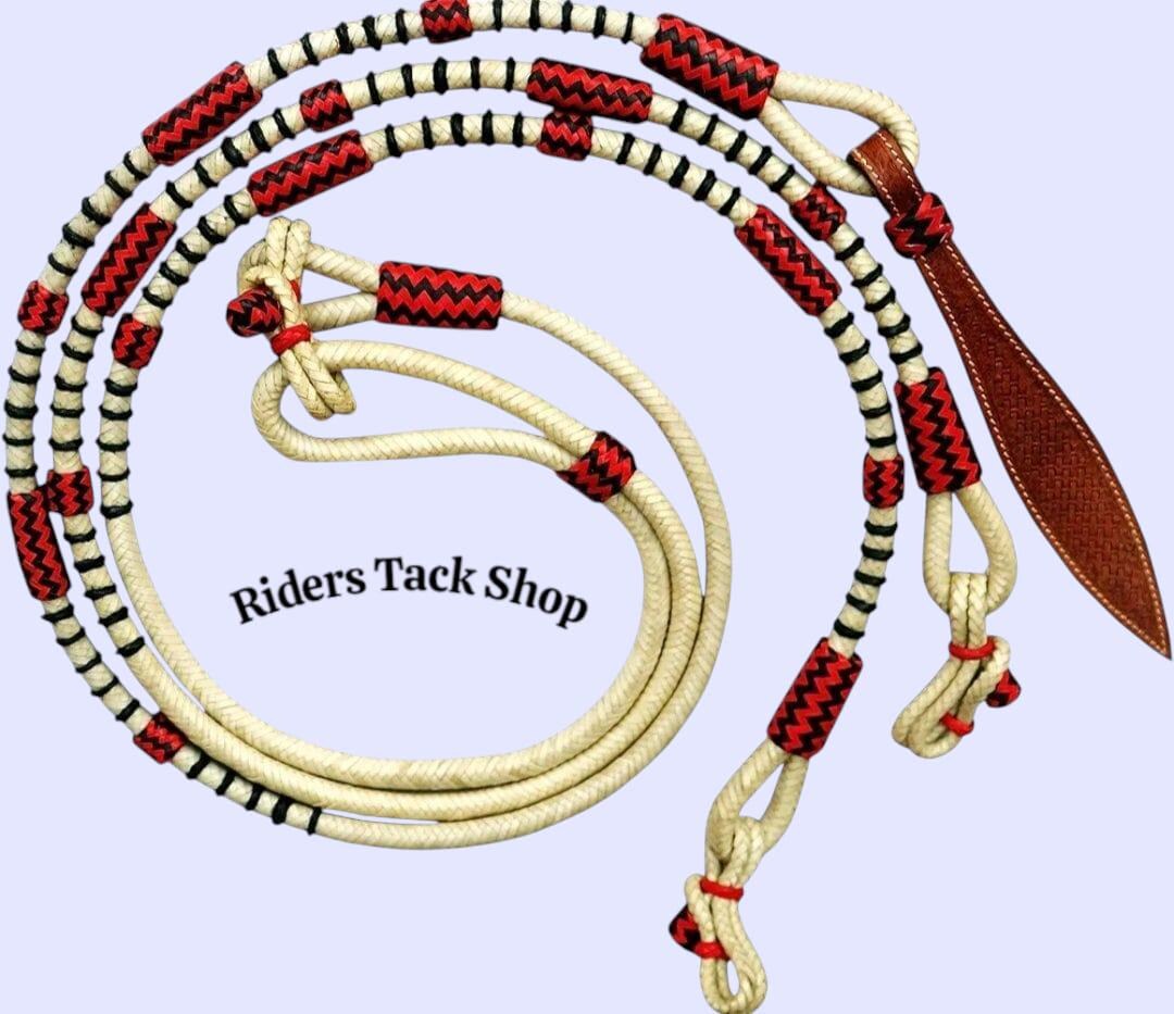 Handmade Rawhide Rope Handmade Rawhide Leather Romal Reins: Braided Western Ranch Rope - Etsy