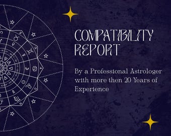 Family Compatibility Astrology Report: Zodiac Synastry Reading (PDF Report)