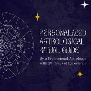Lectura de carta natal astrológica personalizada y detallada / Descarga digital / Informe en PDF / Informe del horóscopo del zodiaco