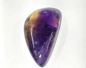 Natürlicher Ametrin Edelstein, ausgefallener Schmuckstein (37x20x11 MM)