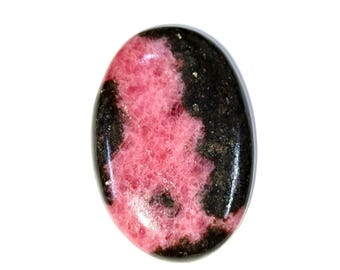 Rhodonite Gemstone Cabochon, Loose Stone, Jewelry Making