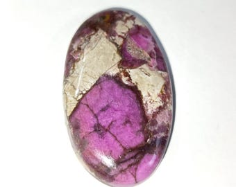 Cobalt Calcite ,, Cabochon loose gemstone For Making Jewelry 40X23X7 MM 59 Ct