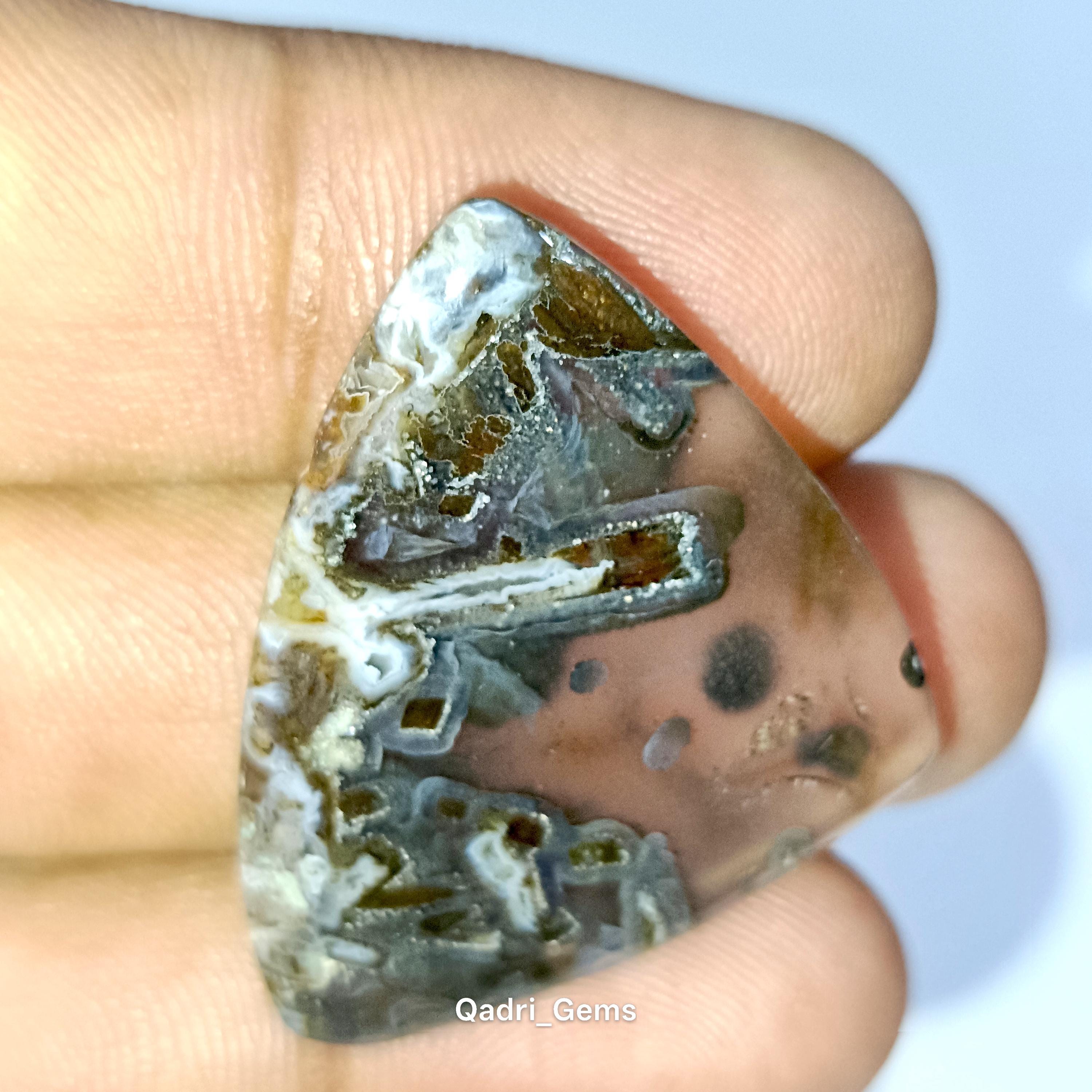 Perles En Agate Naturelle Turque, Forme Poire, 12x9mm, 8 Pouces, Non Traitées