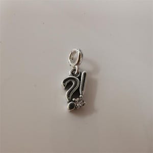 pandora me express & exclaim mini dangle