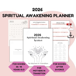 Manual de Despertar Espiritual 2026 para Mujeres en Transición: Diario Guiado para el Autodescubrimiento, el Cambio de Identidad y la Alineación Interior