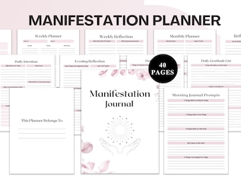 Manifestation Planner: Law of Attraction, Abundance Journal