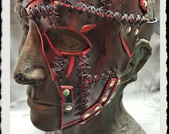 Leather half mask - Katacomb -