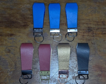 leather keychain