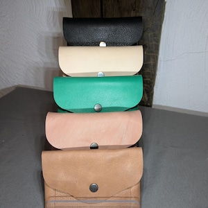 Mini wallet, leather purse, small wallet, leather card holder, minimalist wallet