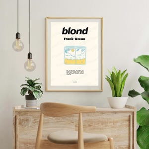 Póster de Frank Ocean - Arte mural / estética /