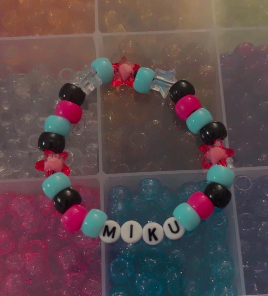 Hatsune Miku Kandi Bracelet - Etsy