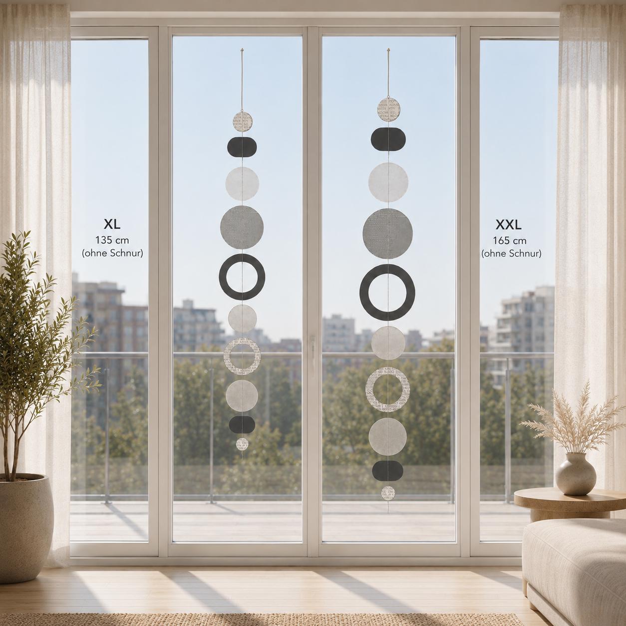 Fensterdeko hängend modern