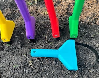 Weeding Hoe, Steel Blade Garden Tiller