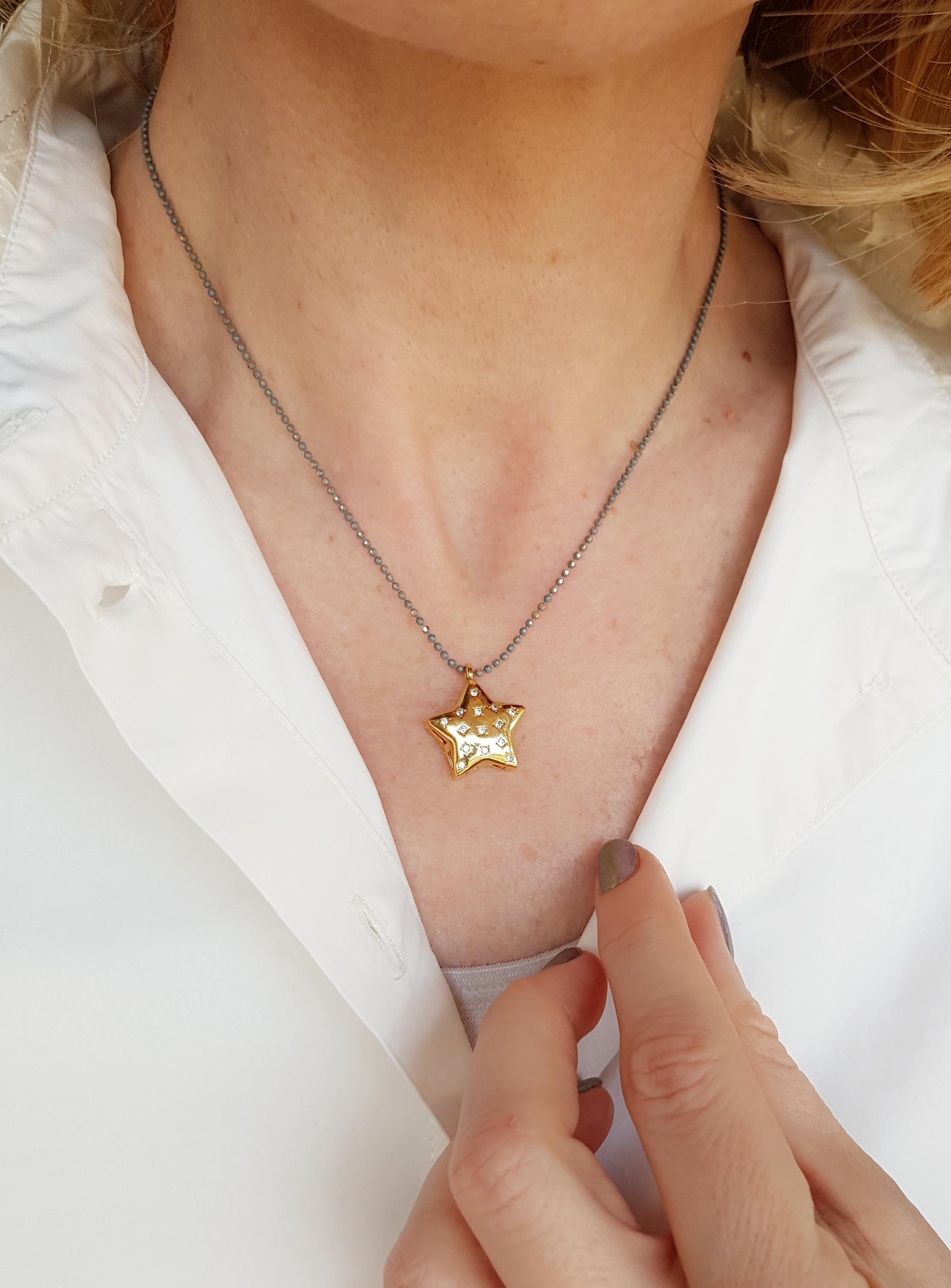 ネックレス・ペンダント Star Ball Chain Necklace #5776 Amazon.com: Sterling Silver Star Necklace Charm Ball Chain