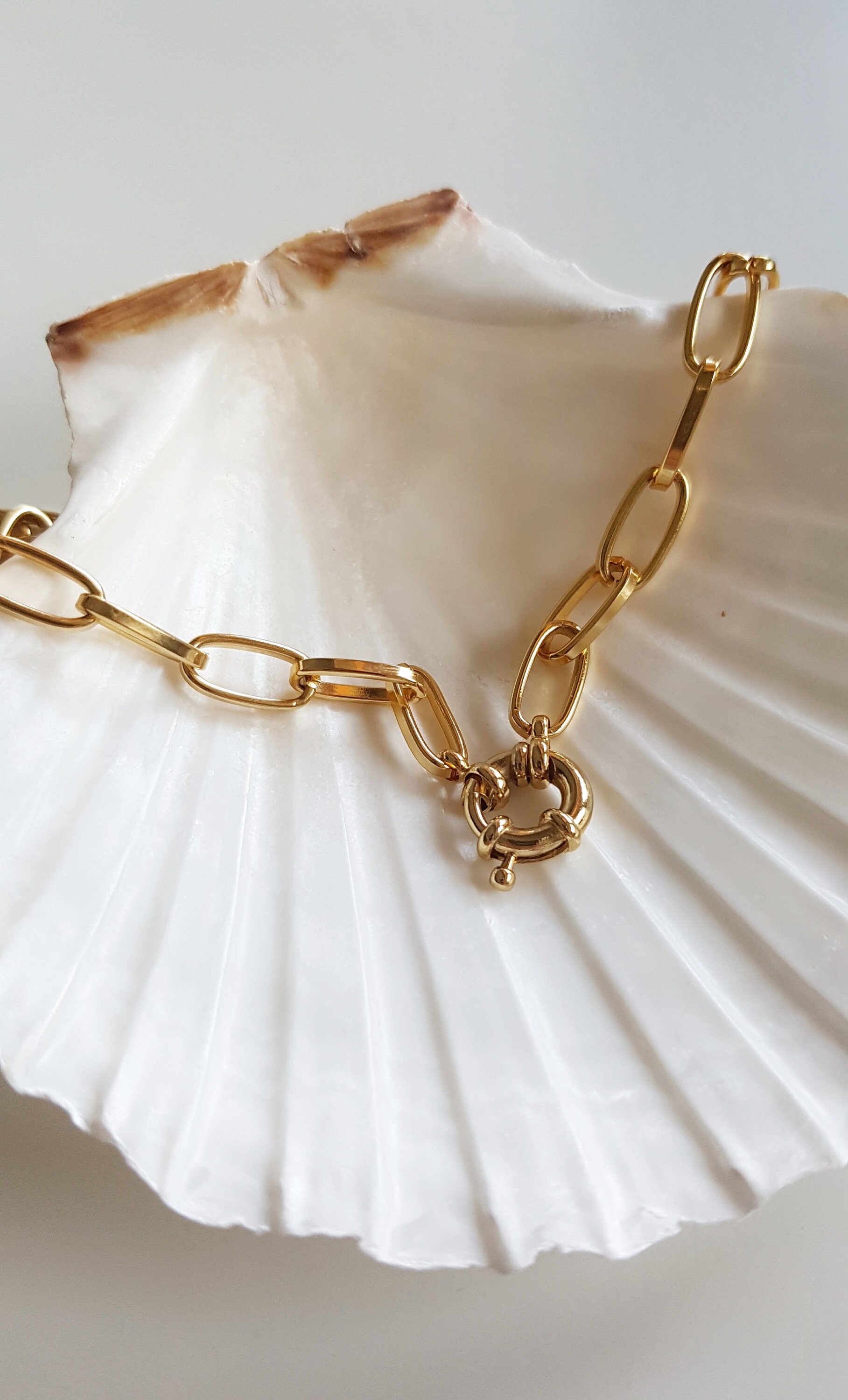 韓国発【ROAJU】bold chic chain necklace☆追跡付 Amazon.com: XUENMB Chunky Link Cuban Chains Necklace Women's