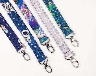 Outer Space Lanyard w/Swivel Hook