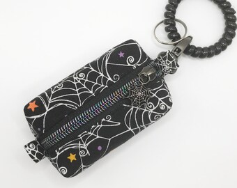 Spiders in the Stars | Halloween Itty Bitty Boxy Bag Keychain