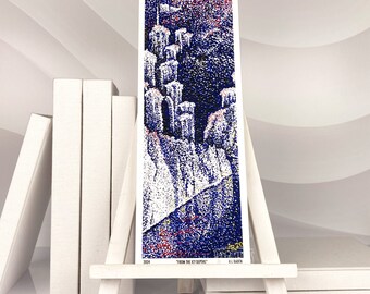 Serie Castillo: Desde las profundidades heladas / Impresión Giclée de 4x12