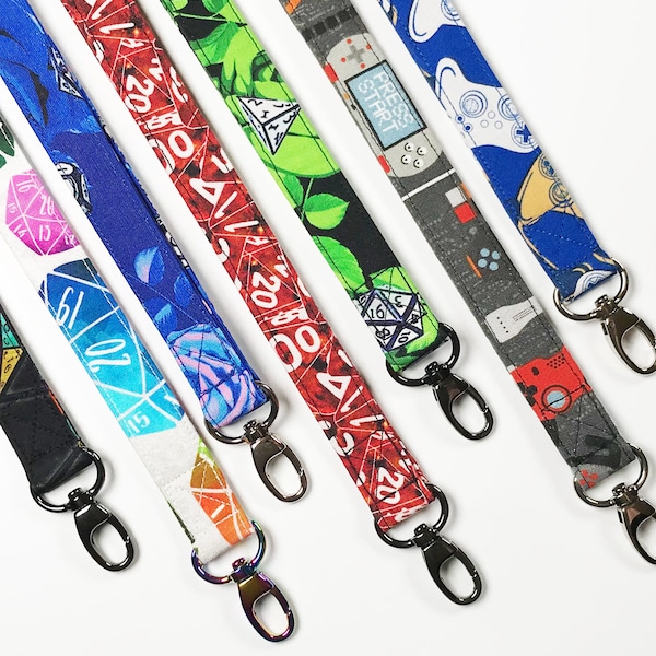 Gaming Lanyard w/Swivel Hook