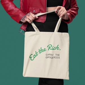 Each the Rich Cotton Canvas Tote Bag