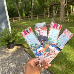 Cozy Bookmarks | Fall bookmarks | Cozy living room | Book accessories | Gifts for book lovers