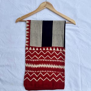 Beach Wrap Pareo, Hand Block Printed Cotton Sarong, Long Scarf, Large Sarong, Cover up, Soft Fabric Scarf, Fashion Shawl Beach Sarong,