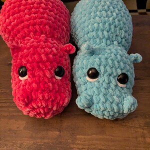 Hippo plushies