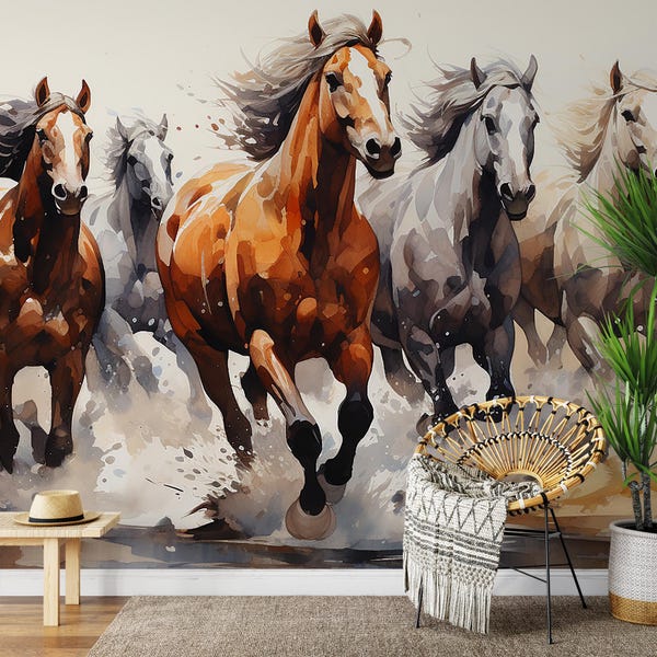 Horse Wallpaper - Etsy