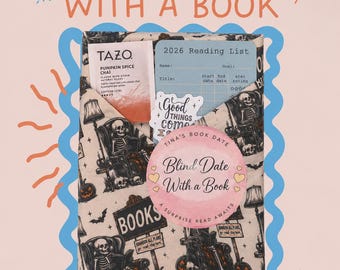 Halloween Date with a Book | Gently Read Mystery Book | Personalized by Genre