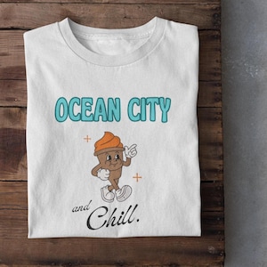 Ocean City Jersey shore t shirt, funny vacation shirt, jersey shore gift, Retro Vintage t shirt, Vintage Jersey shore t shirt